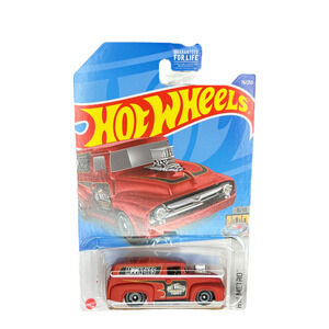 Hot Wheels 2022 HW Metro 8/10 Red "Mooneyes" '56 Ford F-100 NIB
